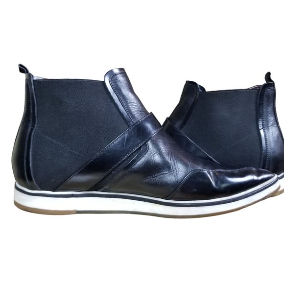 Nicholas Kirkwood black pointed booties sneakers loafers size 11 - Picture 6 of 15